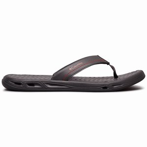Columbia Chanclas Vent™ Cush Flip Mujer Grises Oscuro (267YXLWHD)